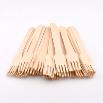 140mm Wooden Fork 100pcs/10bg/cs