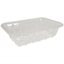 42P PET Clear Meat Tray (799464) 400/CS