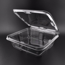 48oz Anti-fog Clear Hinged Tamper Evident Container 150/cs