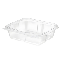48oz Anti-fog Clear Hinged Tamper Evident Container 150/cs
