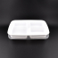 LRR 33oz 3-Comp White Rectangle Container 150set/cs