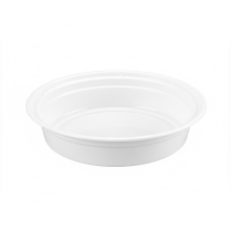 LRR 32oz (RC39) 8" White Round Container Base ONLY 300/cs