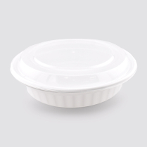 LRR 48oz (RC48) White Round Container 150set/cs