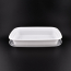 LRR 28oz (T28) White Rectangle Container 150set/cs