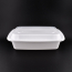 LRR 38oz (T38) White Rectangle Container 150set/cs