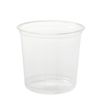 PP Deli 24oz Container Semi Clear (Fit F117 Lid)  500/cs