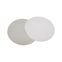8" Foil/Paper Heavy Duty Lid Round White 500/cs