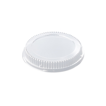 7" Clear Plastic Dome Lid for foil round container 500/cs