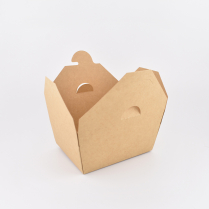 #1 26oz  kraft Togo Food Box 5"x4.5"x2.5"  450/cs