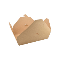 #2 54oz Kraft Togo Food Box 8.5x6.25x1.87" 200/cs