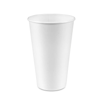 20oz White Paper Hot Cup (Fit OD90W) 600/cs