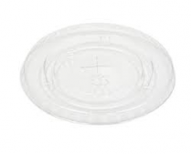 Flat 98mm Lid F98 No Hole  for DY12-DY24 PET CUP 1000/cs