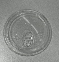 98mm Clear Flip Lid for PETDY12-24 PET Cup (PETD98L) 1000/cs