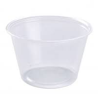 1.5-2.5 oz. PET Clear Portion Cup Lids, Case of 2,500