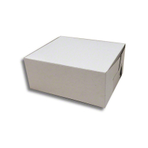 6x5x2 5/8" White Cake Box 250/pk
