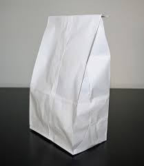 6LB White Paper Bag (BULGWL06) 5.625x3.625x11.25" 500/pk