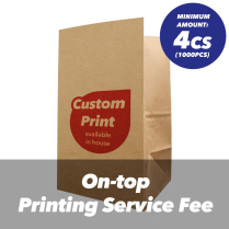 In house On-top Printing Service Fee for OME-535 250pc/cs