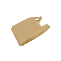 Kraft Fabric T-Shirt Bag 8.75+5x17 (S) 25GSM 600/cs