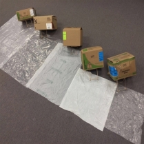 35x50" Clear Extra-Strong Garbage Bag 100/cs