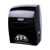 Kimberly-Clark Hand Free RollTowel Black Dispenser