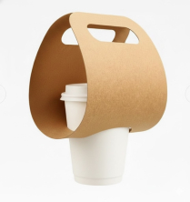 Kraft Paper 1 Cup Carrier 600/cs