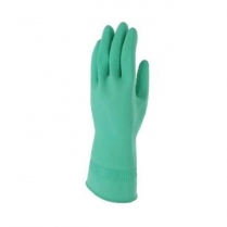 #9 Lato-Gard Flocked Green Rubber Glove (Large) 12pairs/pk