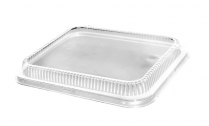 Clear Dome Lid for half size deep foil container 100/cs