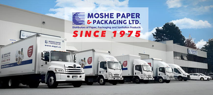Moshe Paper & Packaging Ltd, Paper & Packaging Wholesale Distributor, Langley, British Columbia
