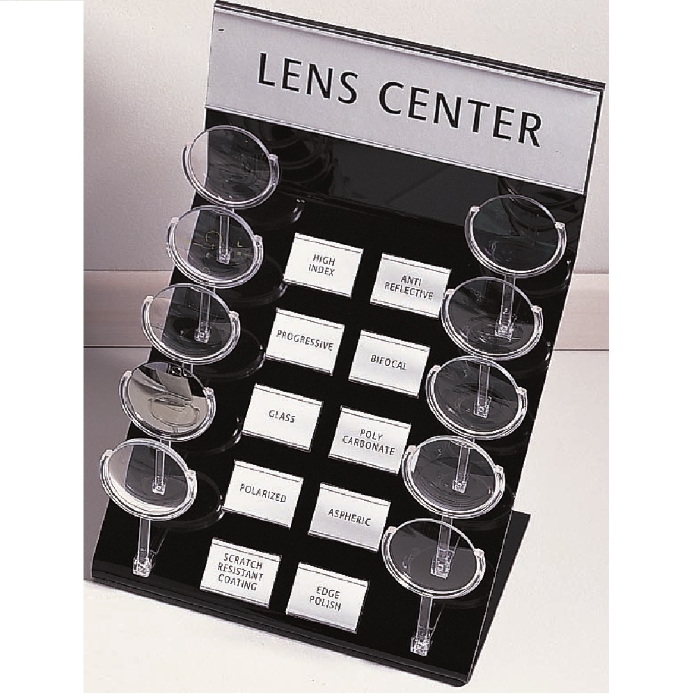 Countertop Lens Display Eyewear & Optical Displays for Counter