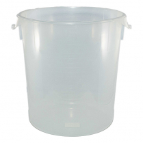 Round Storage Container 22qt - Clear (C)