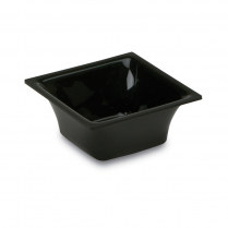 Acrylic Square Insert Pan 5.75 x 5.75 x 2.5``H Black