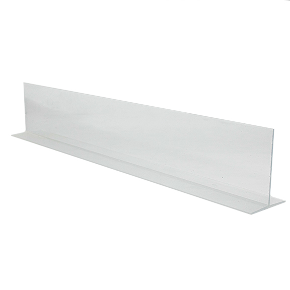 Acrylic Divider 3 x 18" Clear Food Supplies Distributing