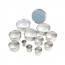 Ateco Pastry Cutter Rings - Set of 11