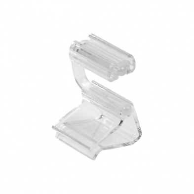 Dalebrook Clear Adj Card Holder/Ticket Clamp 0.75