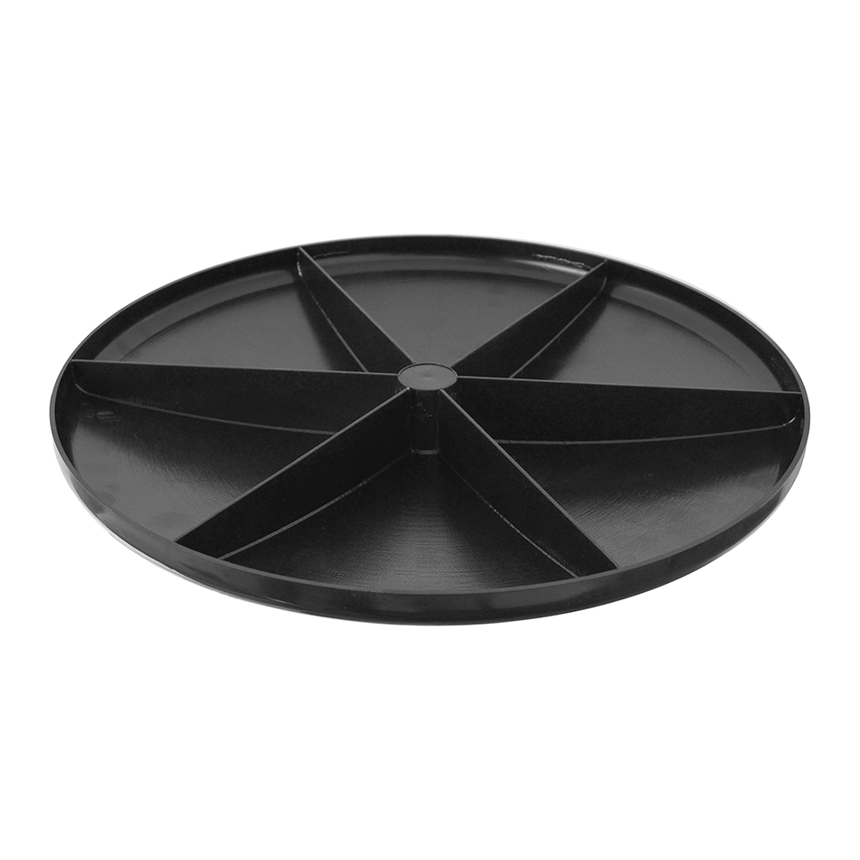 Round Plastic Base for Sample Dome 12" Countertop (C)