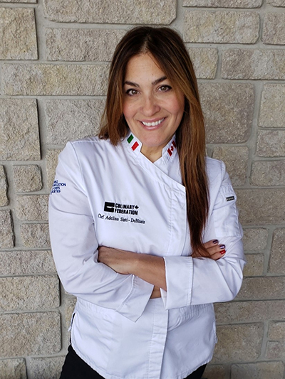 Chef Adelina Sisti-DeBlasis – Culinary Foundation Central Region Vice President and Culinary Team Canada