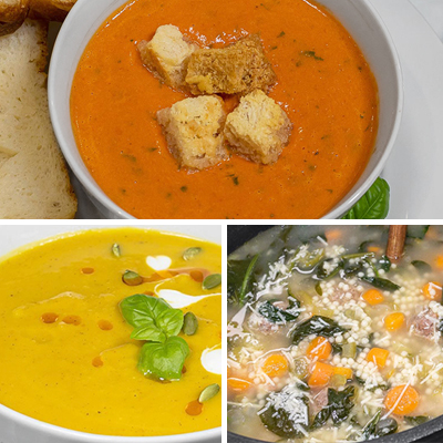 Make-ahead freeze soups