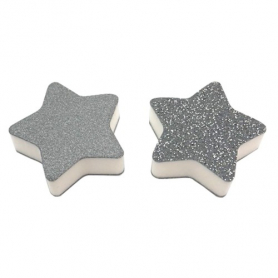 Silkline 2-Sided Stars Mini Buffers BUFFMINI1BRC 02785