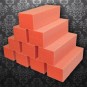 Dixon 3-Way Buffer  Orange White Grit 80/80 Pack10 92722