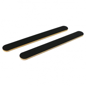 Nail File Black 240/240 Washable Serrated Peach 24119