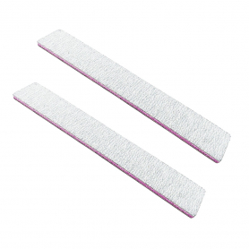 Nail File Jumbo Zebra 100/100 Washable Serrated Lavend 24126