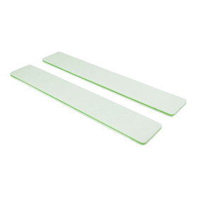 Nail File Jumbo White 100/180 Washable Serrated Green 24110