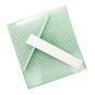 Nail File Jumbo White 100/180 Washable Serrated Green 24110