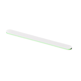 Nail File White 100/180 Washable Serrated Green 24103