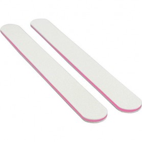 Nail File White 80/80 Washable Serrated Lavender 24100