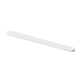 Nail File White 180/180 Washable Serrated White 24104