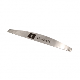 U-Tools Stainless Steel Banana Nail File 180mm x 28 mm #1401