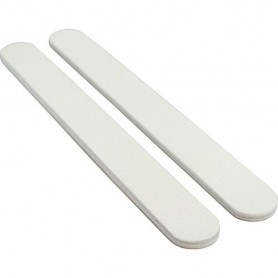 Nail File White/White X-Coarse 80/100 50 pcs USA #22318