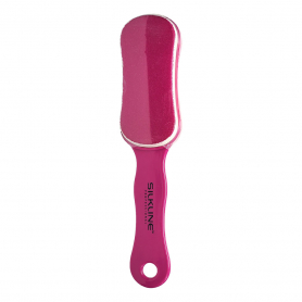 Silkline Two-Sided Foot File 80/120 Pink FOOTFILEDISPC 01863