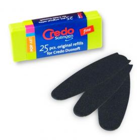 Credo Solingen Duosoft Foot File Refill Pads 25Pcs 03451